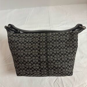 Vintage Coach Soho Mini Signature Monogram Shoulder Bag